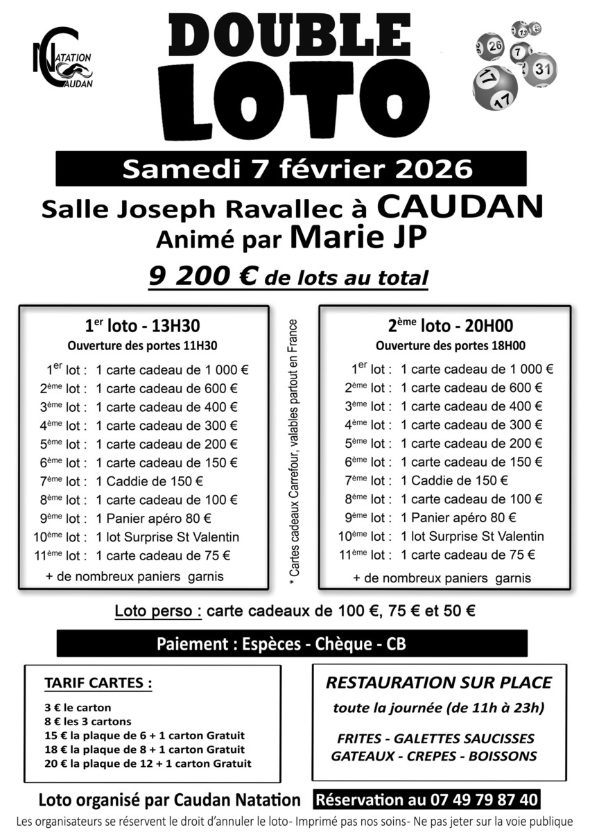 2 LOTOS CAUDAN NATATION