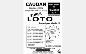 LOTO 1 CAUDAN NATATION 2025 avec Marie JP