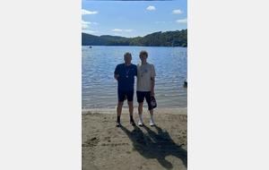 Eau libre à Guerledan - 2km