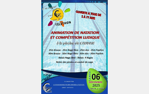 TELETHON - Animation de Natation et Compétition Ludique Familiale Toutes Catégories