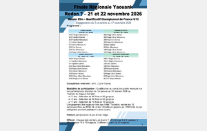 FINALE YAOUANK - REDON